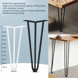 One piece DIY solid table legs dining table feet chair legs bar  wrought iron bracket desk  desk feet high