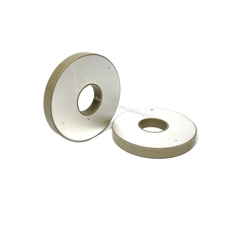 Piezoelectric Ceramic Ring  Material For Ultrasonic Welding Transducer Element 50mm Diameter