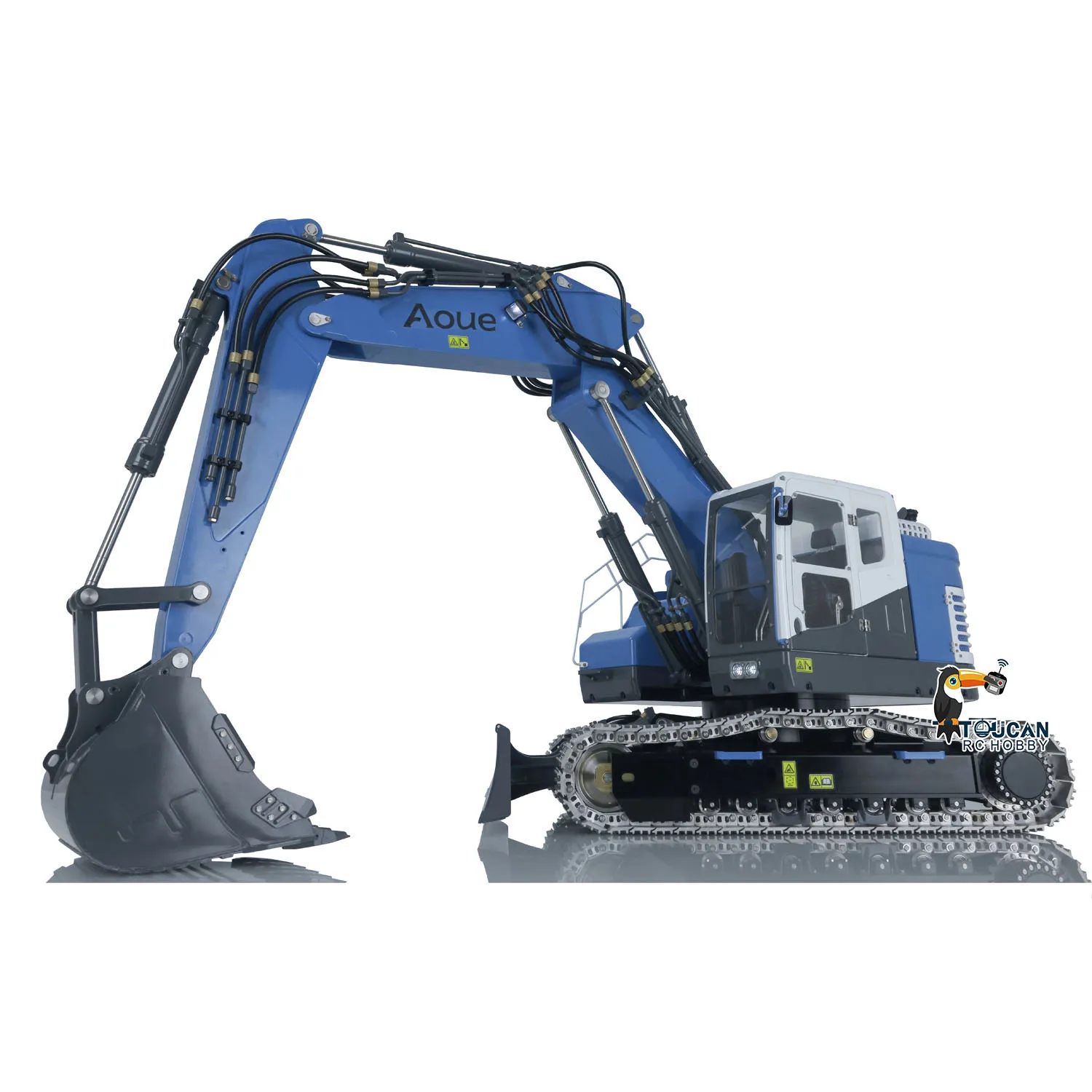 LESU Metal RC Shovel 1/14 Aoue ET26L Hydraulic Assembled Radio Controlled Excavator GPS Digger Model Toys THZH1326