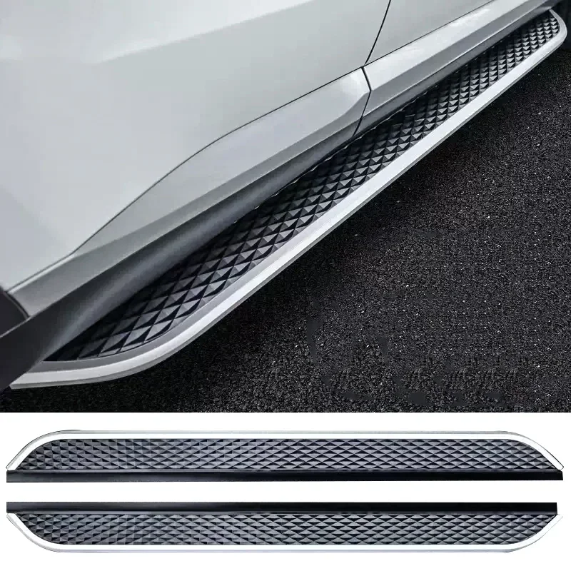 

New! 2pcs fit for Honda Pilot 2023 2024 Side Step Running Board Aluminium Pedal (with Brackets)