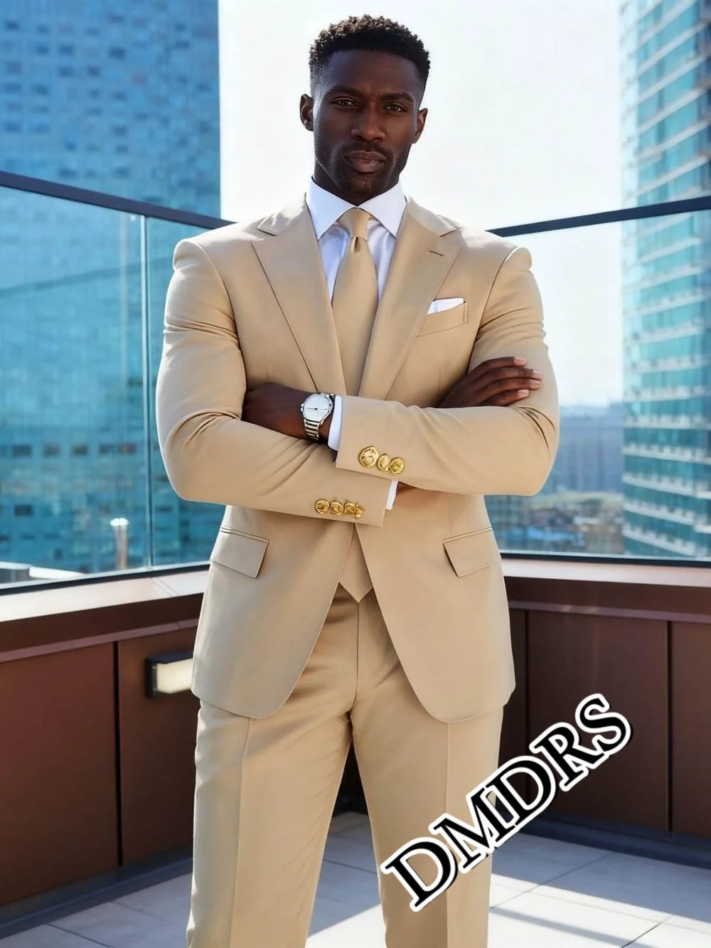 

Elegant Single-Breasted Men's Suit Set For Wedding Classic Business Men's Suit Set Simple Office Men's Suit Set