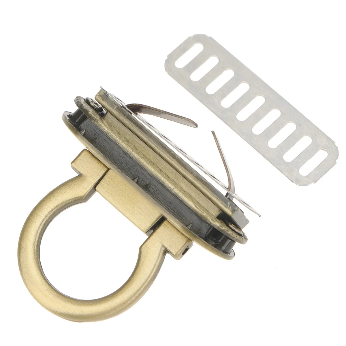 

4pcs Alloy Lock Clutch For Suitcase Mortise Lock Replacement Durable Lightweight Diy Bag Accessory Hardware Fastener