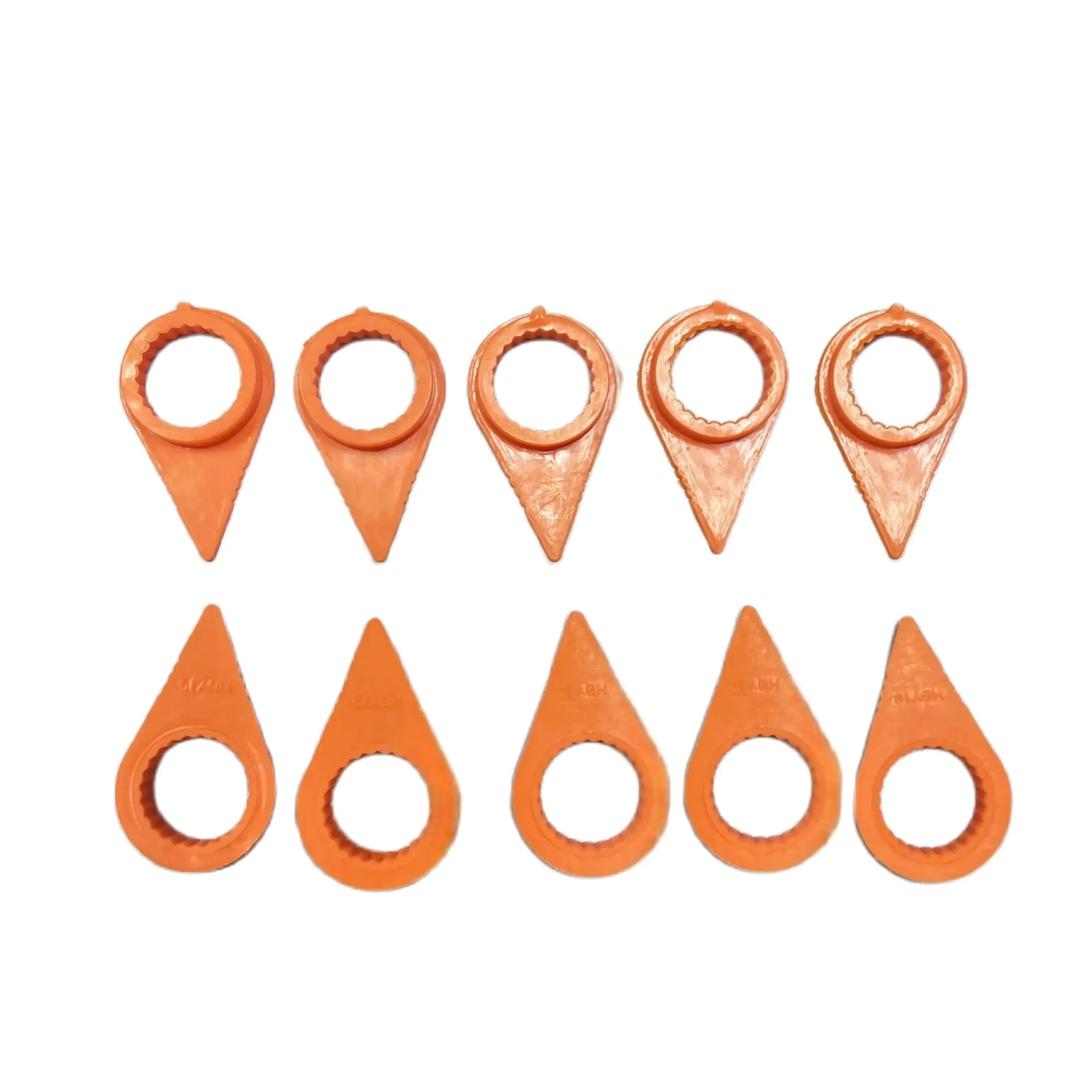 Wheel Nut Indicator Ring Type Loose Orange color SW19 PU 20 pcs For 19/20/21mm nut car accsesories