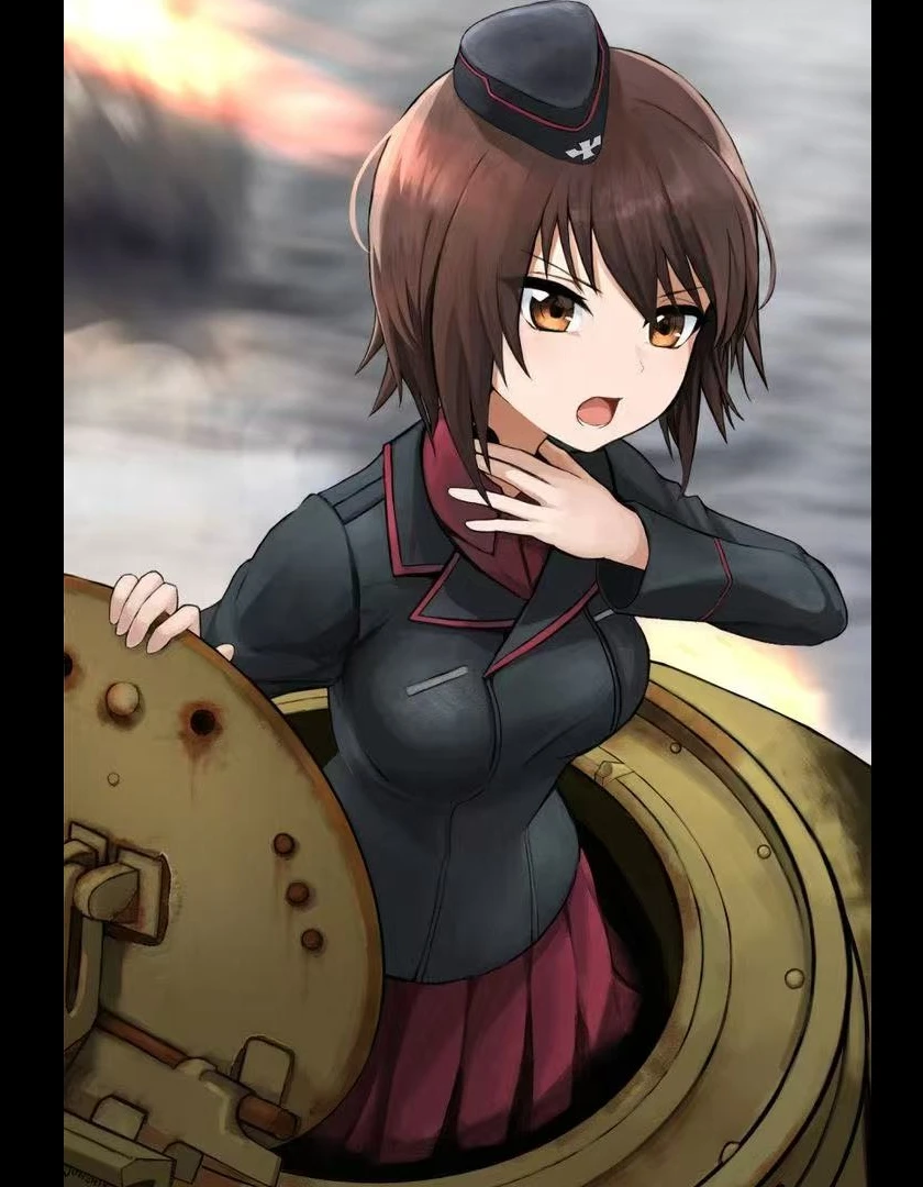 

Cosplay costume Academy from Girls und Panzer anime style clothing for Halloween and Christmas