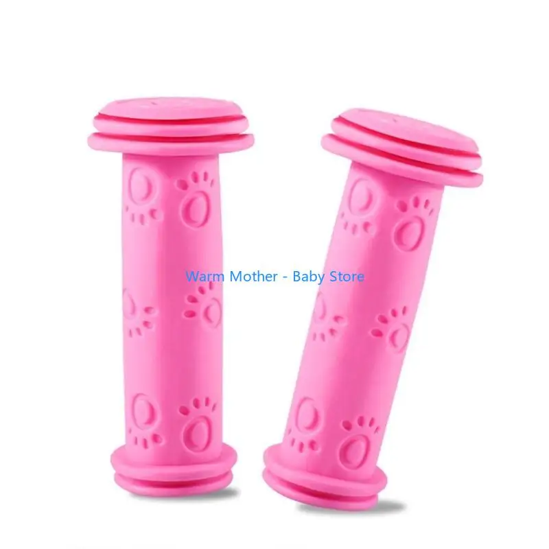 مقابض مقبض دراجة الأطفال غير قابلة للانزلاق، مقابض مقبض الدراجة سهلة التركيب للأطفال 57QE #4