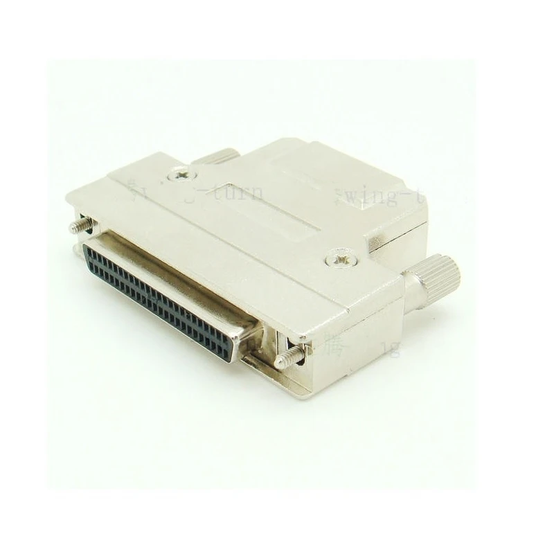 FMD50F-AS SCSI HPDB50 Pin Connector Iron Shell Type HPDB 50Pin Cored Wire Female Cable Plug