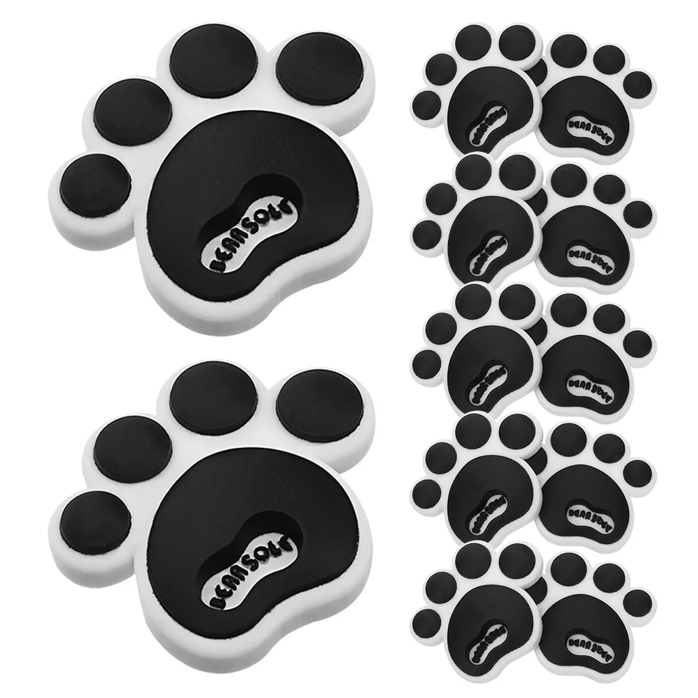 

12Pcs Car Door Anti-Collision Silicone Sticker Paw Design Car Body Protector Edge Guard Decorative Anti-Scratch Auto Trim Guard