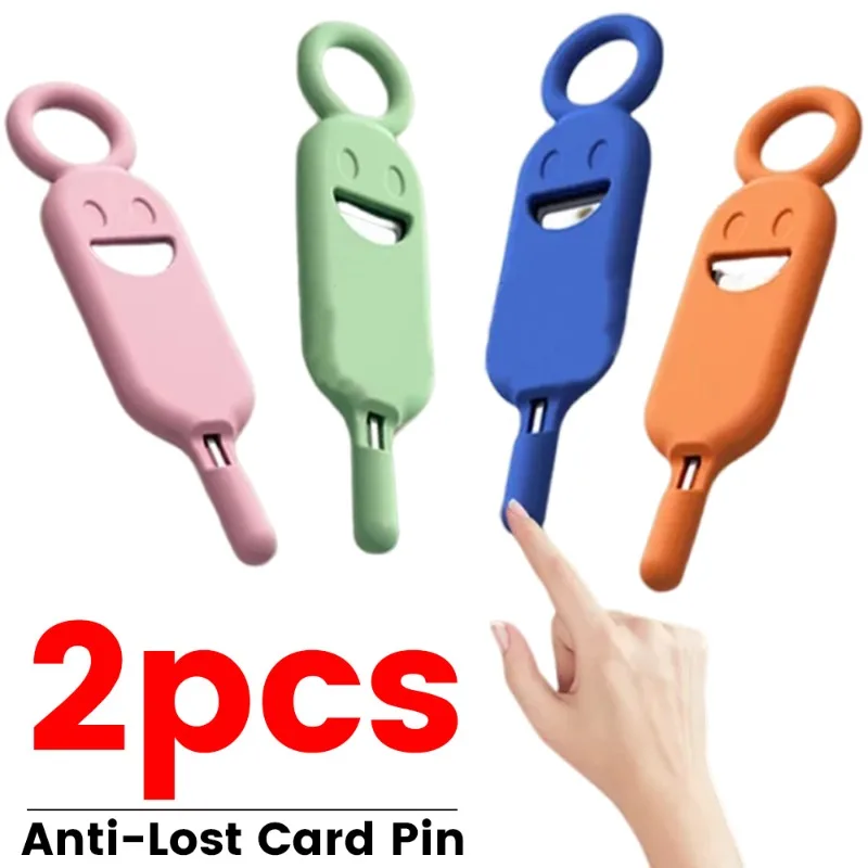 

2/1Pcs Anti-Lost Card Pin For IPhone 15 14 13 Max/Xiaomi/Samsung Universal Sim Card Remover Tray to Open the Sim Card Eject Tool