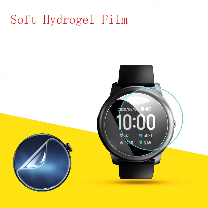 Soft Hydrogel Film Clear HD Transparent Protector Protective Guard Smart watch for D42MM Haylou RT2 10PCS