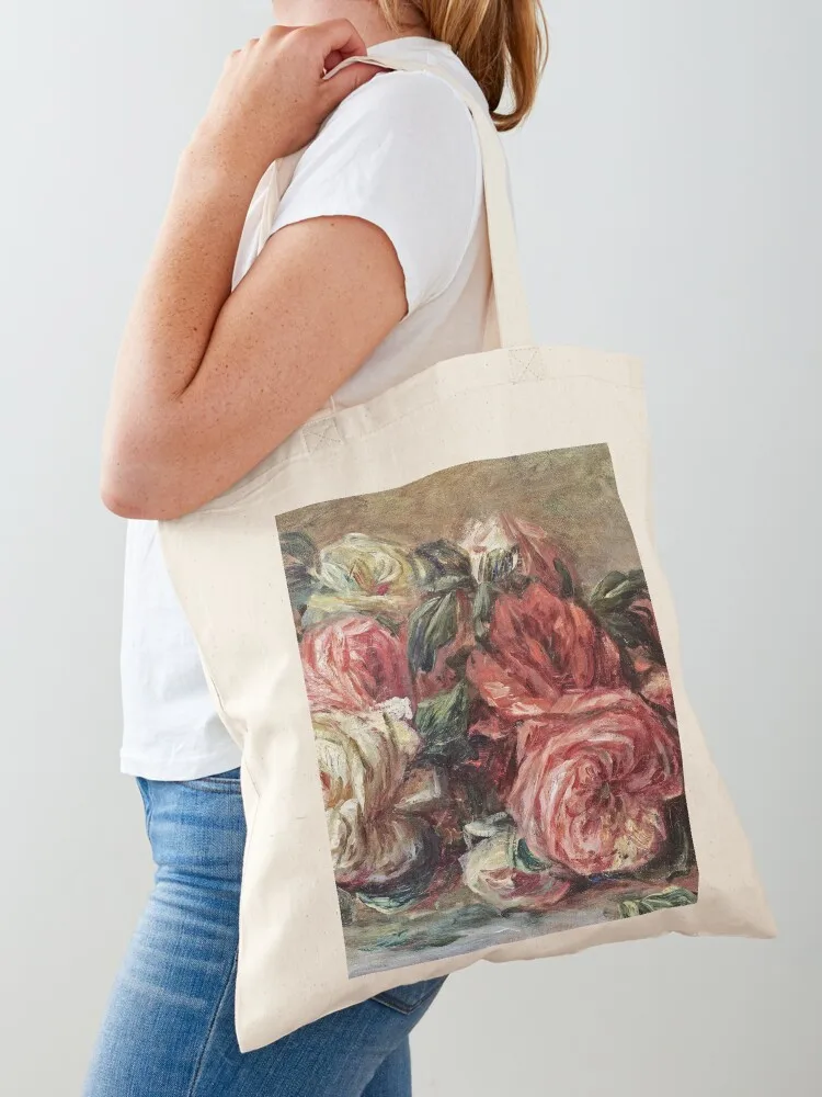 

Auguste Renoir - Discarded Roses Tote Bag custom tote bag bag luxury women university shopper
