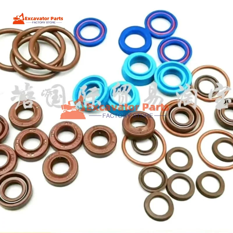 For Hitachi ZAX EX ZAX/EX70 120 200 240-3-6 Handle foot valve bullet Oil Seal Excavator Parts