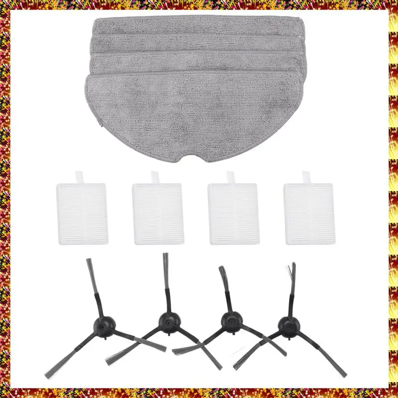 فرشاة جانبية فلتر Hepa ممسحة قماش بديلة إكسسوارات قطع غيار لـ Roidmi EVE CC SDJ12RM