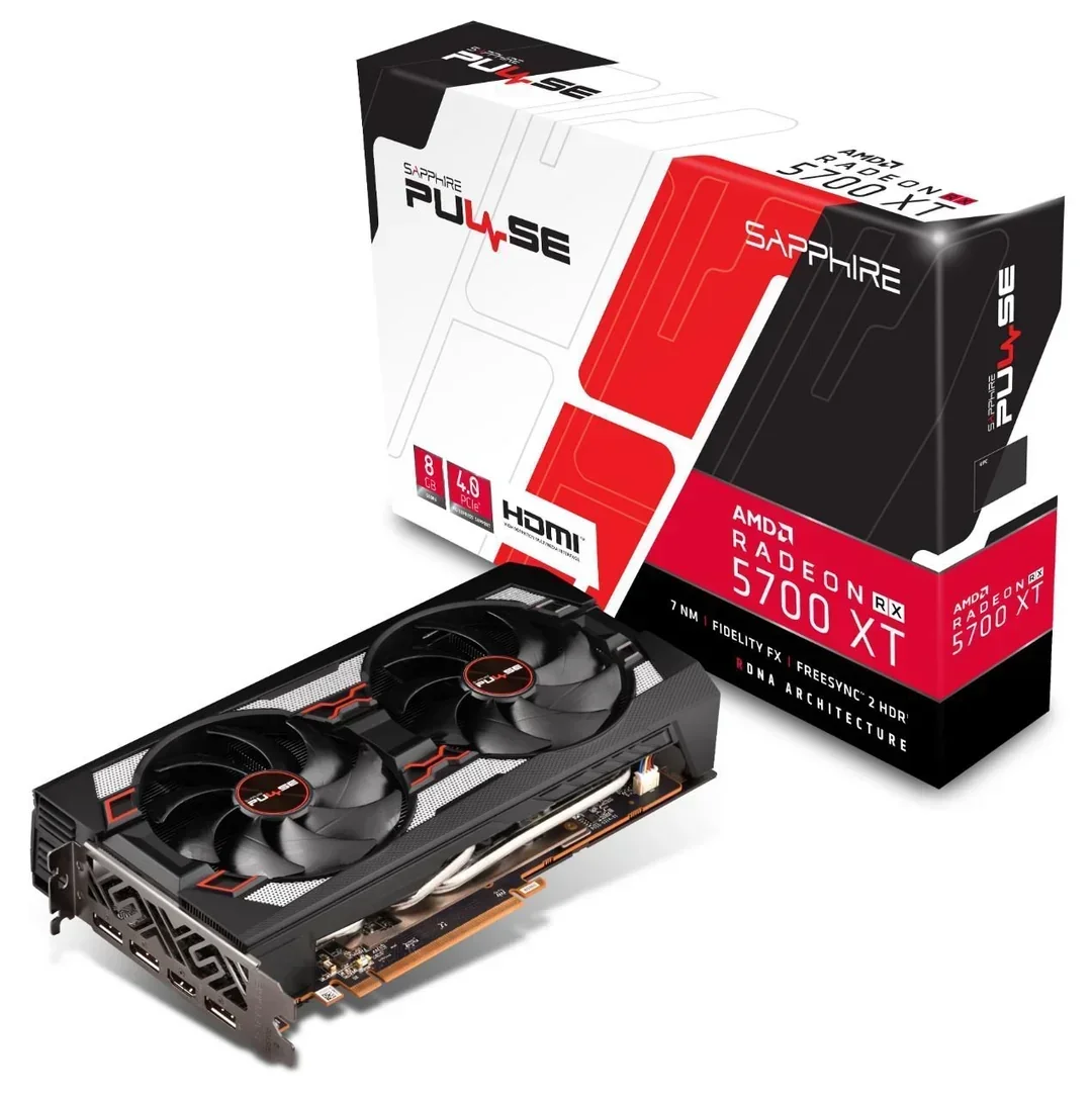 

Игровая видеокарта Pulse RX5700XT RX5700 8 ГБ