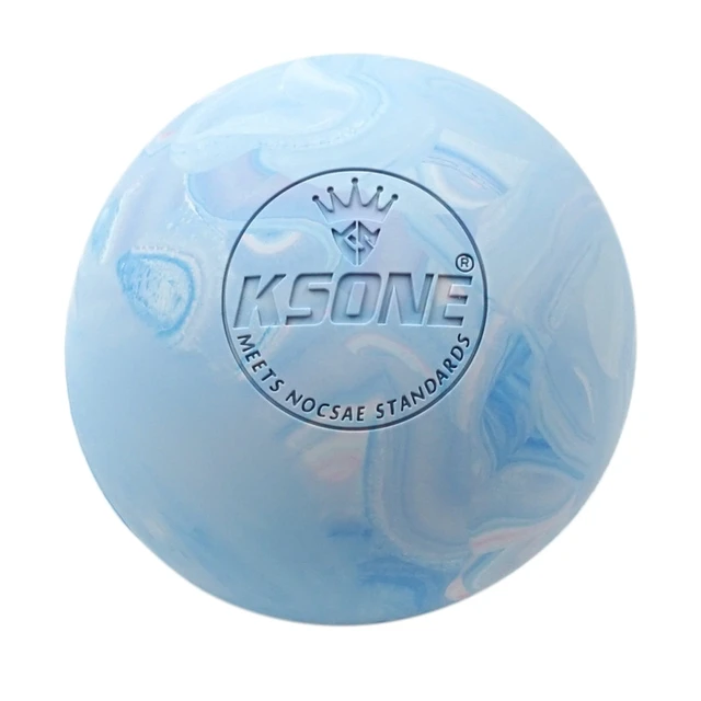 KSONE Lacrosse Massage Ball - Przenośna piłka do masażu fitness - Wałek do masażu mięśni - Miękka piłka do masażu relaksacyjnego 4