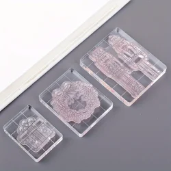 1pc Comfortable Acrylic Stamp Handles for Easy Stamping and Precise Placement,Three sizes for you to choose from