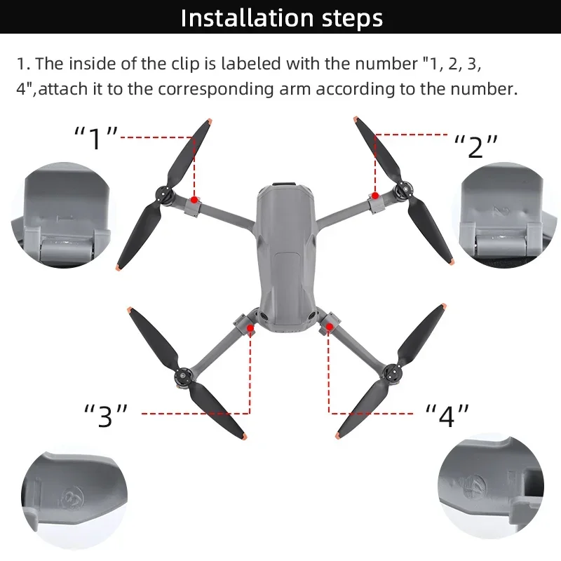 BRDRC Landing Gear for DJI  Air 3S/Air 3 Lightweight Extension Lens Protector Increased Height Feet Quick Release Kit Accessory