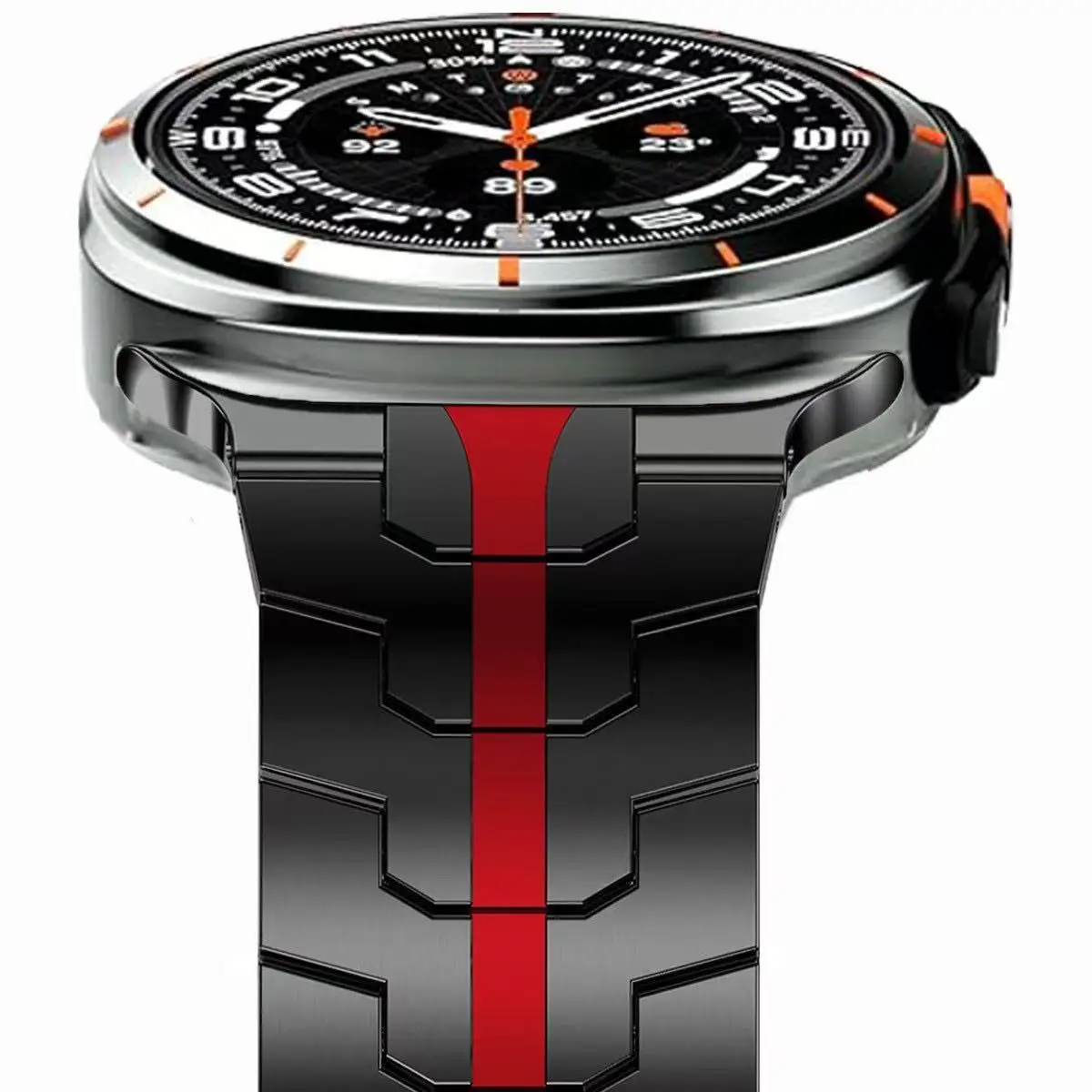 

No Gap Stainless Steel Metal Strap For Samsung Galaxy Watch Ultra 47mm Luxury Wristbad Galaxy Watch 8 Ultra 2025 Bracelet Correa