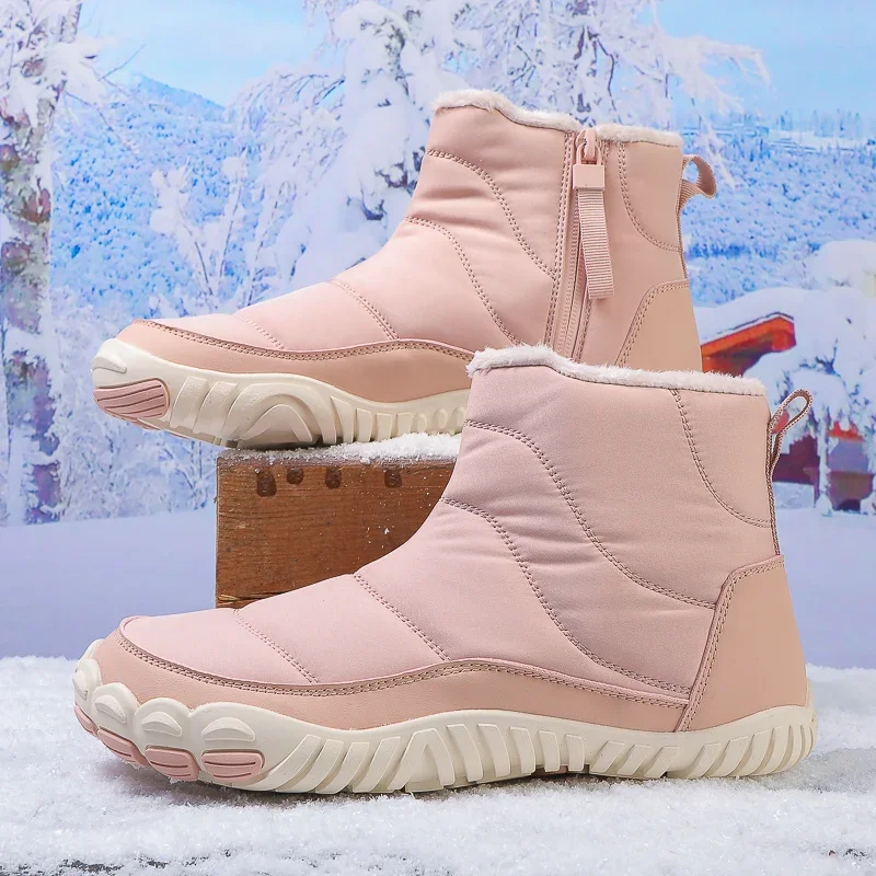 men boots 2024 New Winter Slippers Warm Men Shoes Waterproof Non-Slip Plush Sneakers Male tenis shoes Boots Men Sneakers Winter