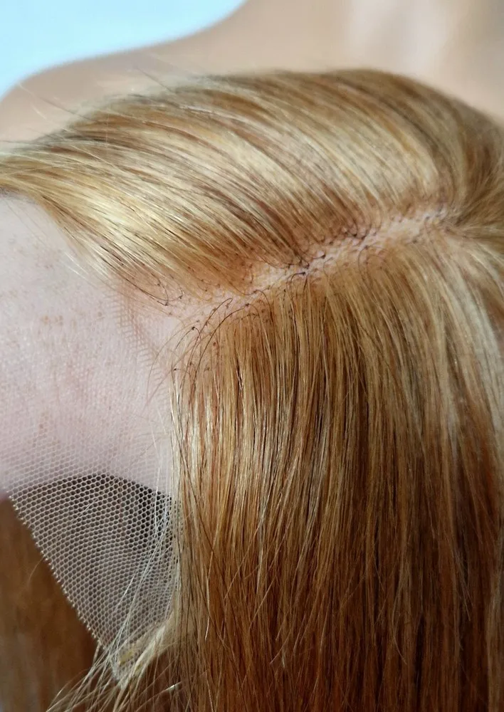 Freepart الدانتيل الجبهة الزنجبيل، النحاس الأحمر، شعر مستعار أوبورن