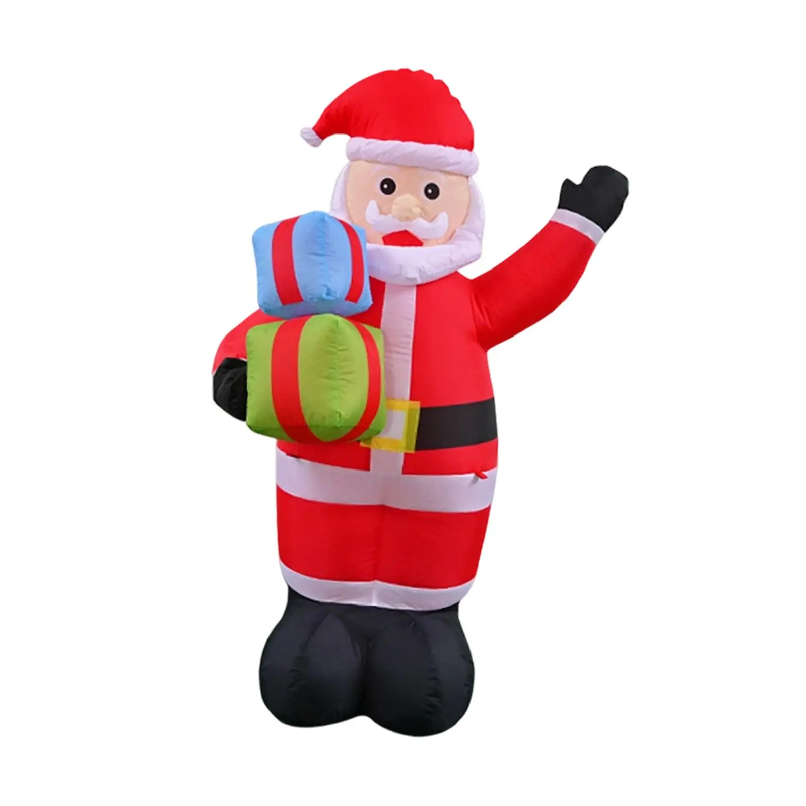 

2025 Рождественская надувная фигурка, игрушка, 6 футов, надувной Санта-Клаус со светодиодной лампой, уличное украшение для дома, кафе, вечерние, двора, рождественский декор
