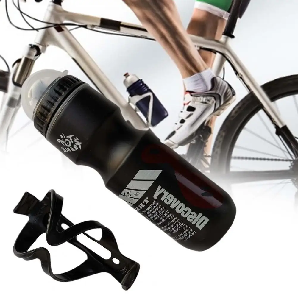 Cycling Drink Bottle Portable Bicycle Bottle Set Plastic Wear-resistant  Unique Plastic Sturdy Cycling Bottle Holder