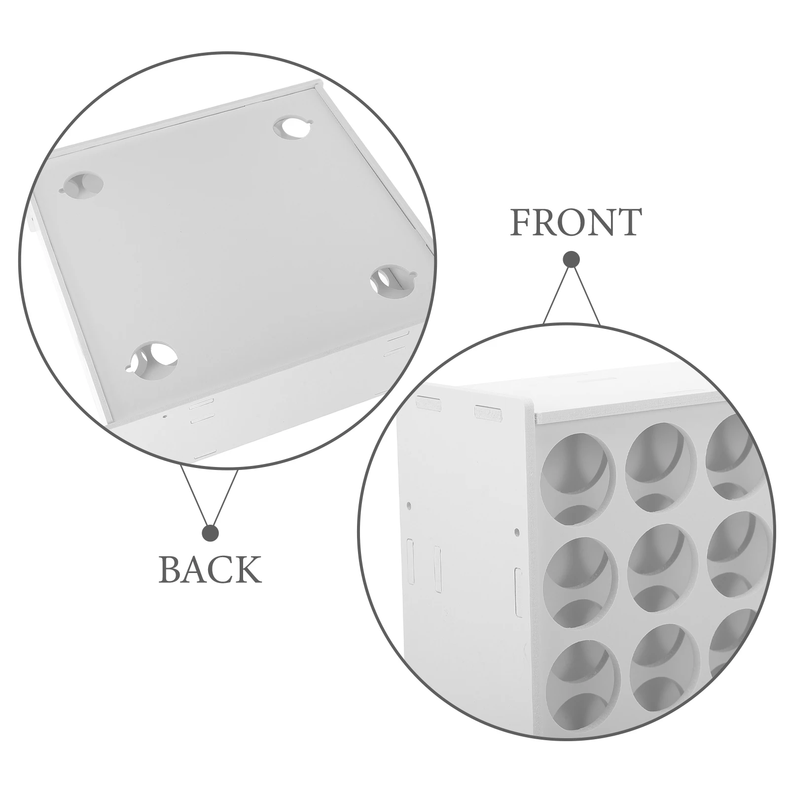 

Wooden Paint Storage Rack Large Size Lightweight Durable Easy Assembly Ladder Design Desktop Pigment Organizer Art Tool Stand