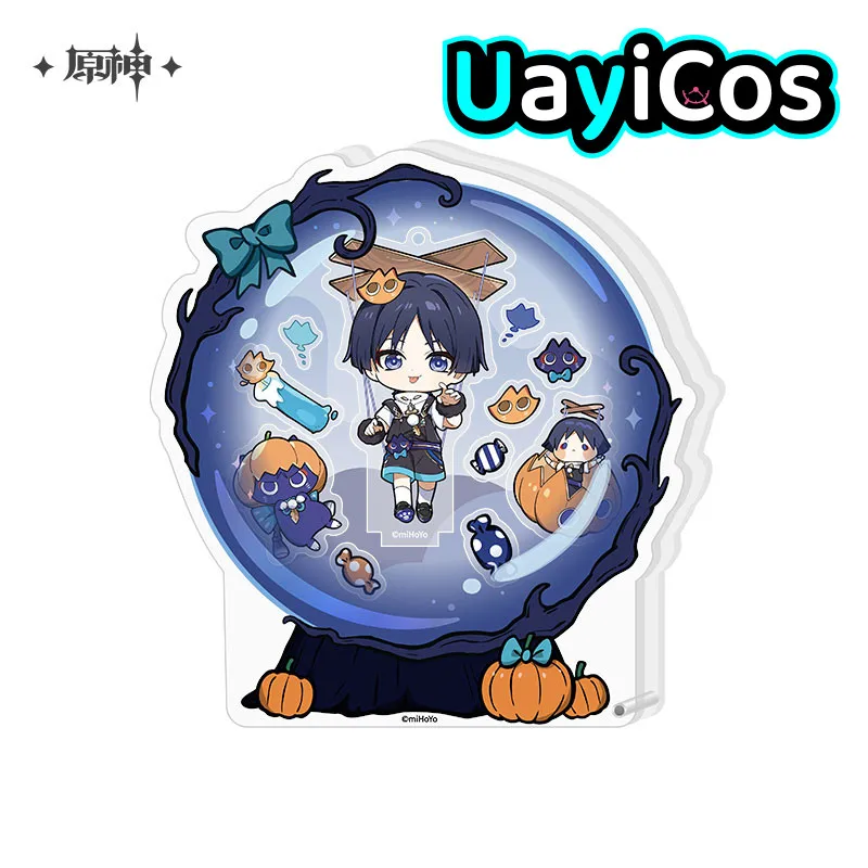 

Original Genshin Impact Wanderer Wriothesley Acrylic Stand Twilight Whimsy Series Ornament Doll Anime Game Toy Kids Gifts