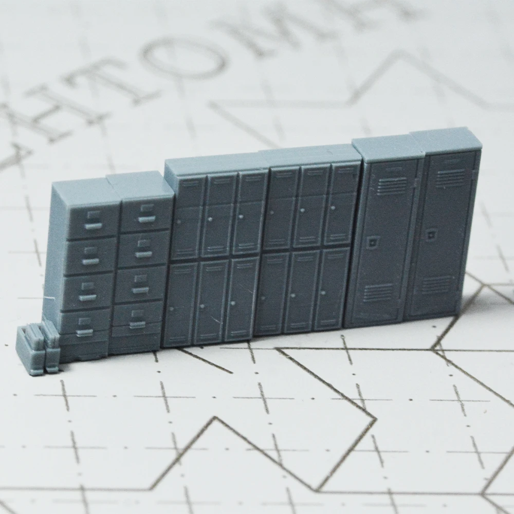 

Yao's Studio LYTS031 1/87 1/72 Миниатюрная док-станция, заводское здание, корабль, дисплей, башня, кран