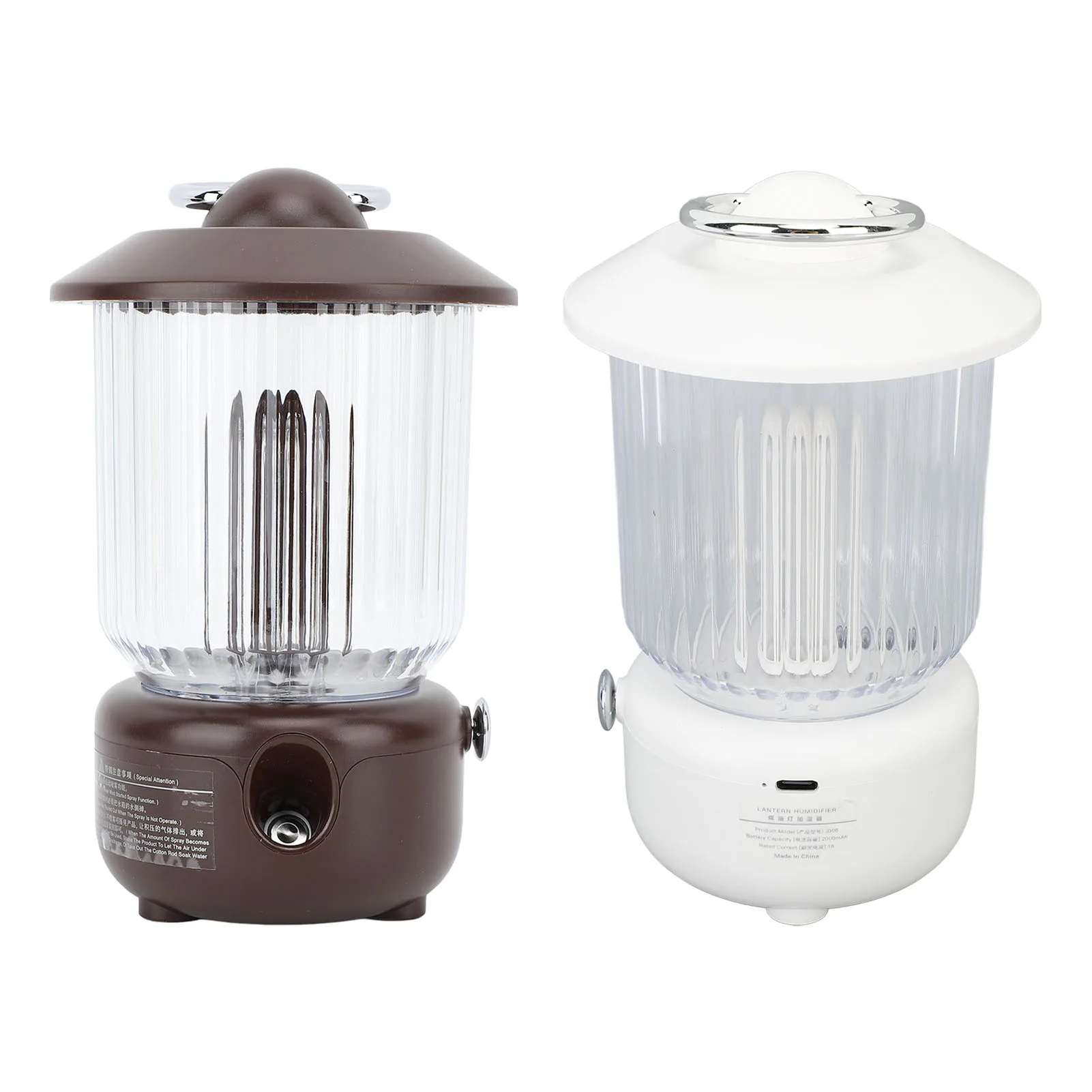 Humidificador con linterna, difusor de aromaterapia, múltiples efectos de luz, carga USB multifunción, batería de 2000mAh, 260ml para viajar