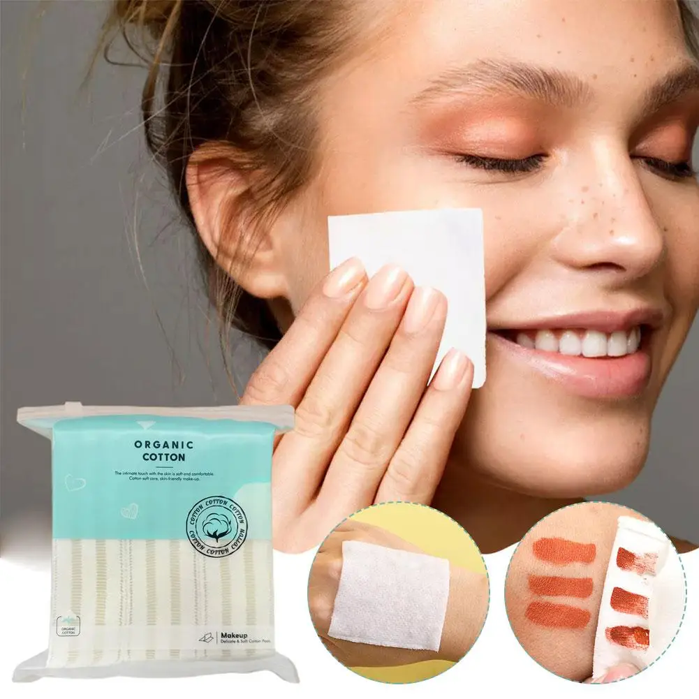 Disposable Double-sided Makeup And Makeup Removal Cotton Pads For Cleaning And Wet Application Of Facial Bags Portable B4H9