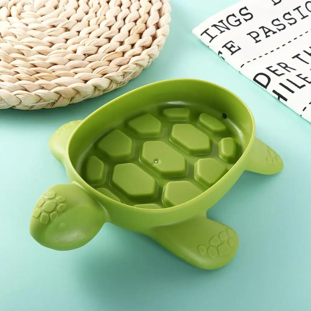 Creative Cartoon Turtles Shape Soap Box for Household Use Simple and Waterlogging Free Toilet Sink Soap Box