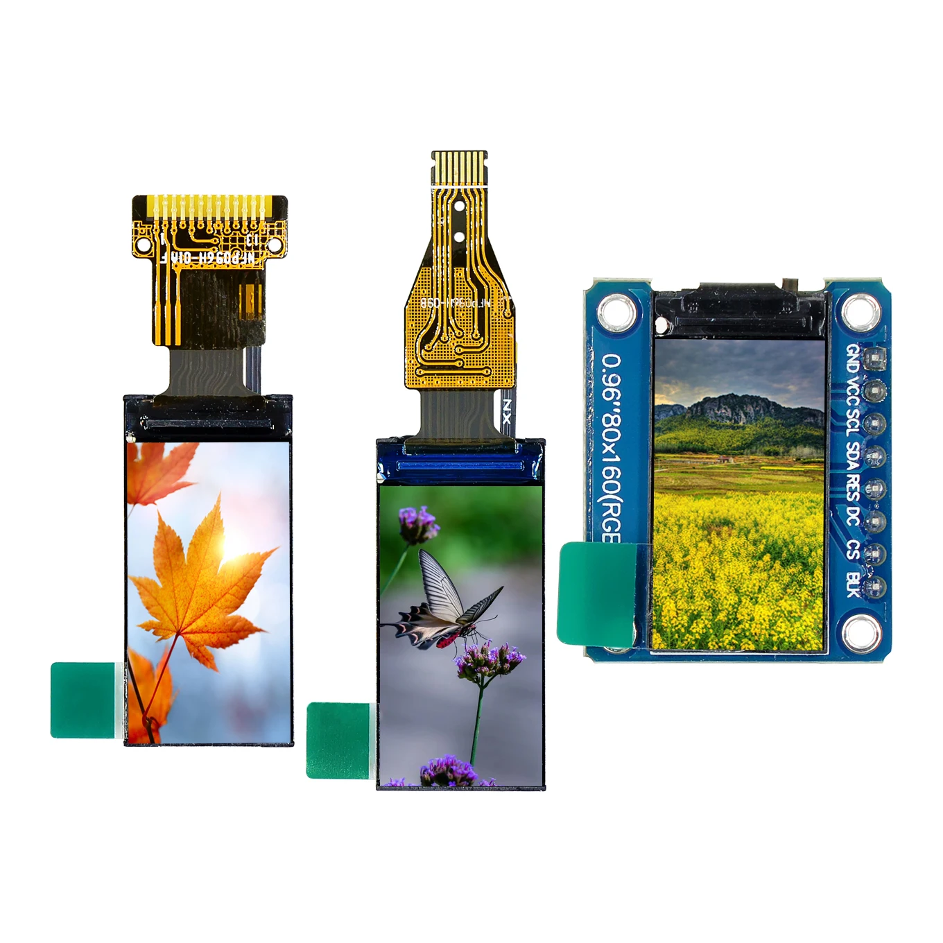 Display IPS schermo LCD TFT da 0.96 pollici 80*160 ST7735 Drive IC 3.3V 13PIN SPI HD Full Color per modulo lcd 80x160 Dropship