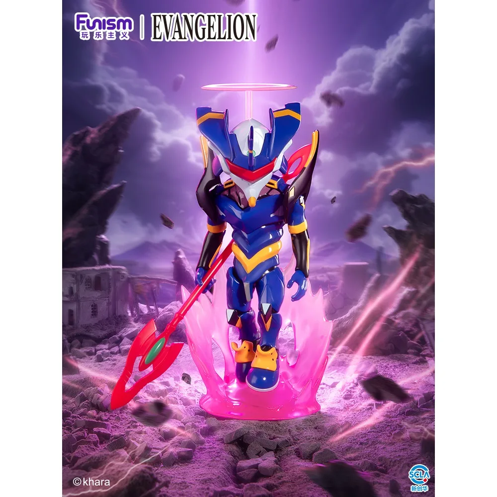 الأصلي Funism النيون جينيسيس EVANGELION صندوق أعمى إيفا أنيمي تمثال ديكور تحصيل العصرية اللعب هدايا عيد ميلاد للبنين بنات