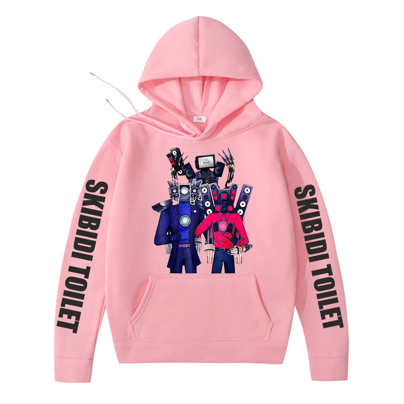 

New Skibidi Toilet Cartoon Hoodies for Children 3-14T Christmas Sweatshirt Y2k Tops Kids Clothes Causal Style Fashion Hoodies