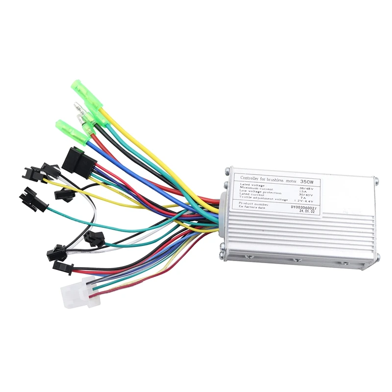 350W 15A Electric Scooter Controller Brushless Motor 36-48V+QS S4 Meter 5PIN For Electric Scooter Accessories Kit