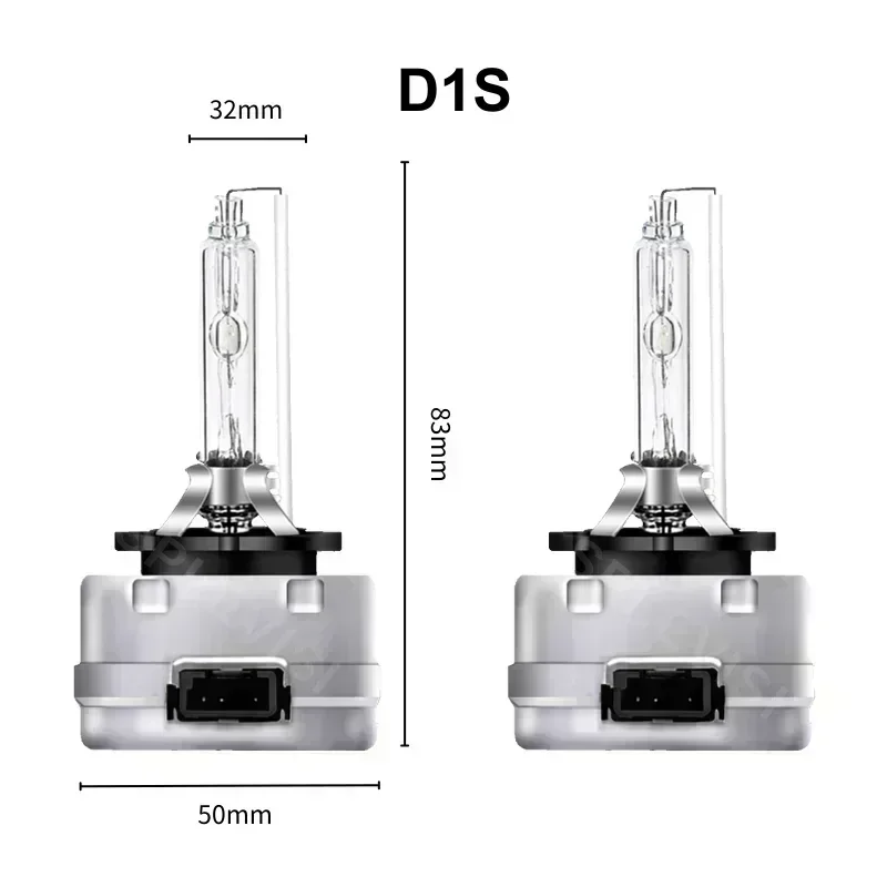 2x Bohlam HID Bohlam Lampu Depan Xenon 35W D1S Lampu Mobil untuk Renault Laguna MK3 2007 2008 2009 2010 2011 2012 2013 2014