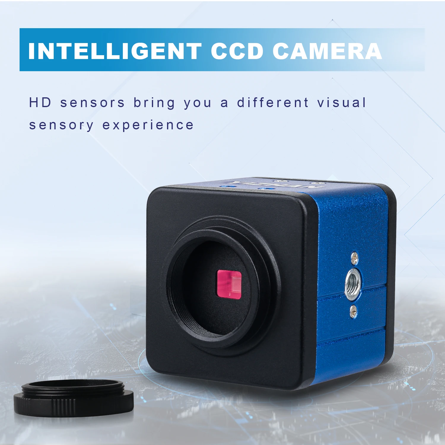 NICE-Power 48MP 4K Digital Microscope,Ultra High Resolution HDMI USB Microscope Camera 150X Lens for Industrial QC PCB Soldering