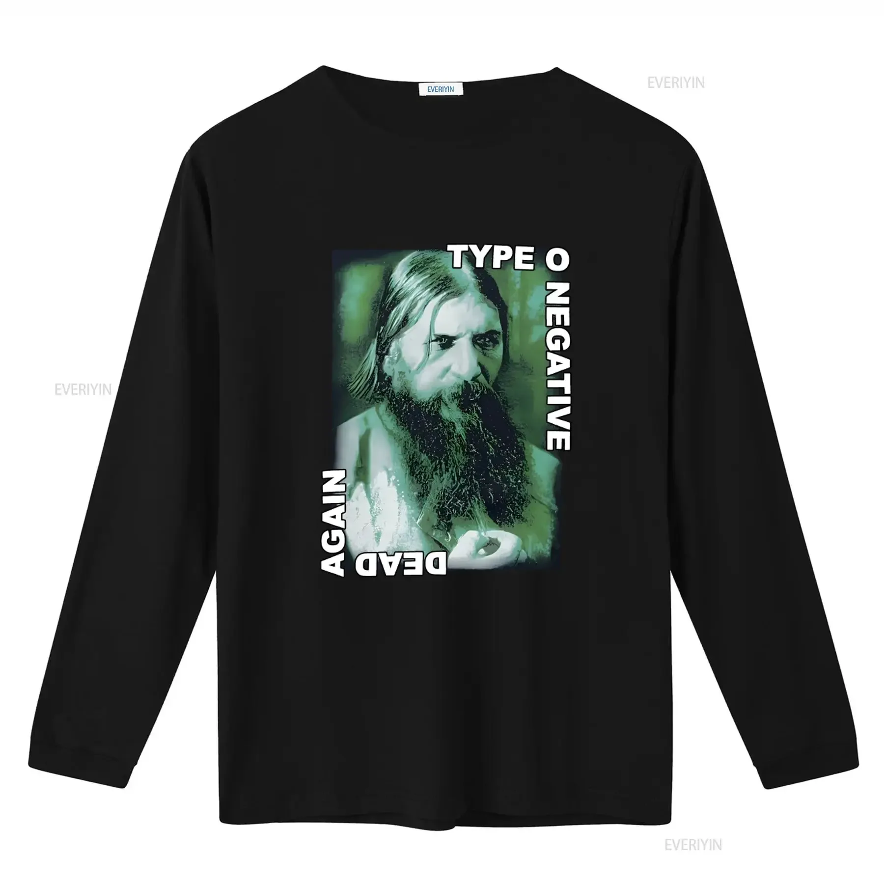 Type o Negative Dead Again Rasputin Terror T Shirt for Men and Women Unique Edgy Design vintage Washed Stylish Versatile