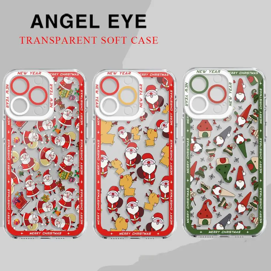 Winter Merry Christmas Phone Case for Redmi Note 10 12 13 4G 5G 10S 10Pro 10Lite 11 11S 11Pro 12Pro 13Pro 4G5G 11 12 13ProPlus5G