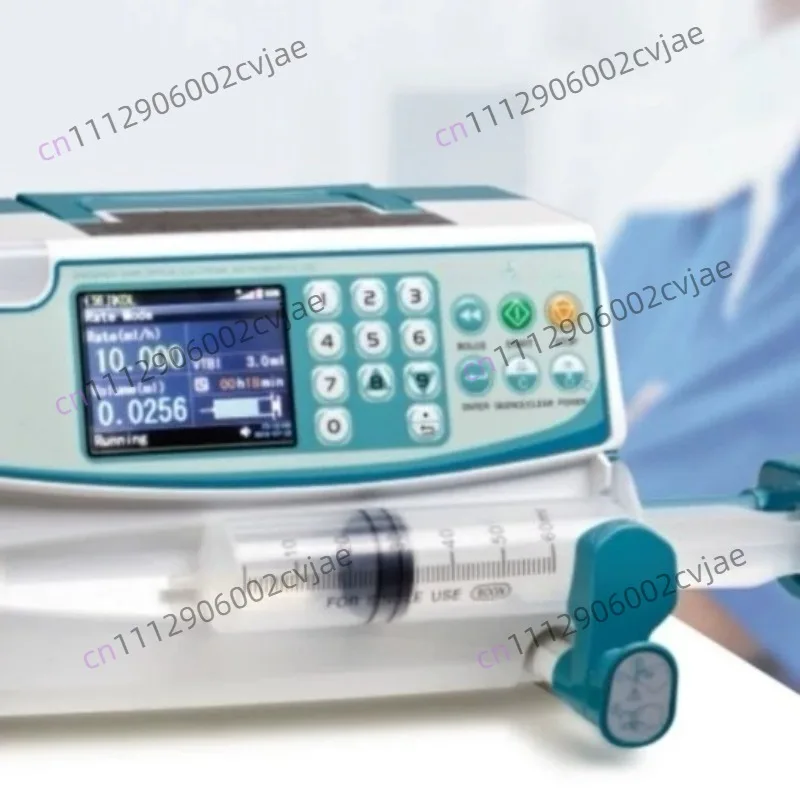 Portable Veterinary Syringe Pump | Pet Injection Pump for Dog Cat Animal Clinic Hospital Precise Infusion