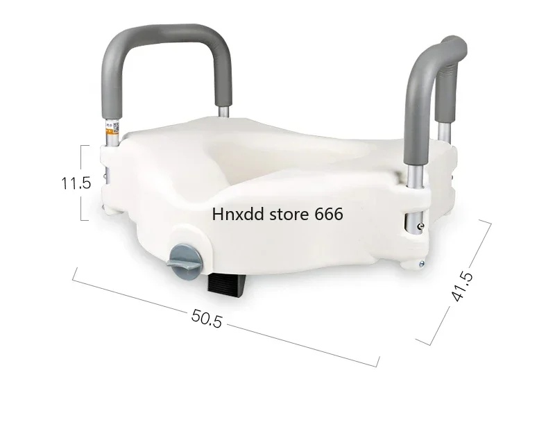 Toilet height enhancer for the elderly, toilet for postoperative rehabilitation