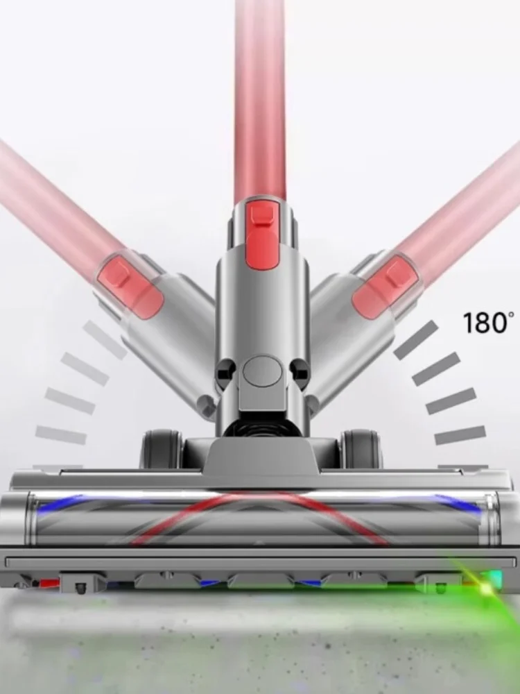 Pour pièces de rechange de tête Dyson V12 Detect Slim, tête de nettoyage numérique mince V10 avec lumières LED vertes, pour tapis et carrelage