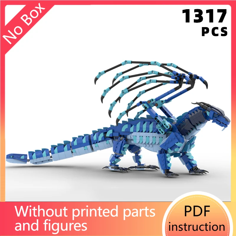 

medieval ice dragon bricks dragon blocks castle building moc unique display klockiChristmas