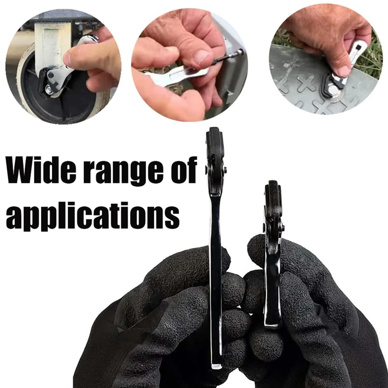 PORK-The Mini Stubby, Mini Self Adjustingประแจ, Mini Stubbyประแจ, Mini Stubby Pipe Viseประแจ, ประแจแบบพกพา