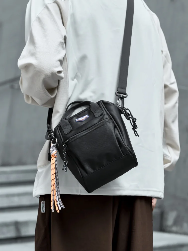 Men's Crossbody Bag Fashion Casual Chest Bag Men's Single Shoulder Bag Small Crossbody Bag Postman Bag