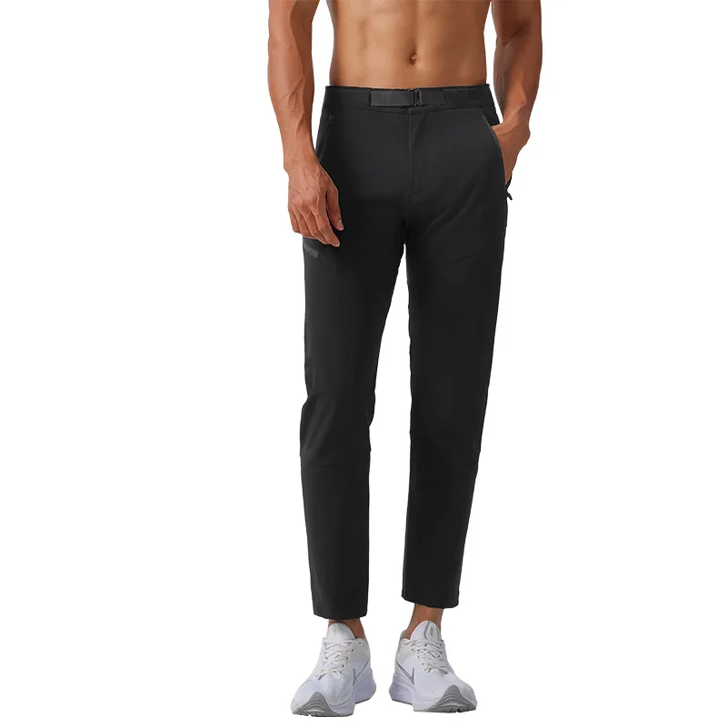 Outdoor hiking wear-resistant mountaineering men's straight leg quick drying sports pants trackpants trousers