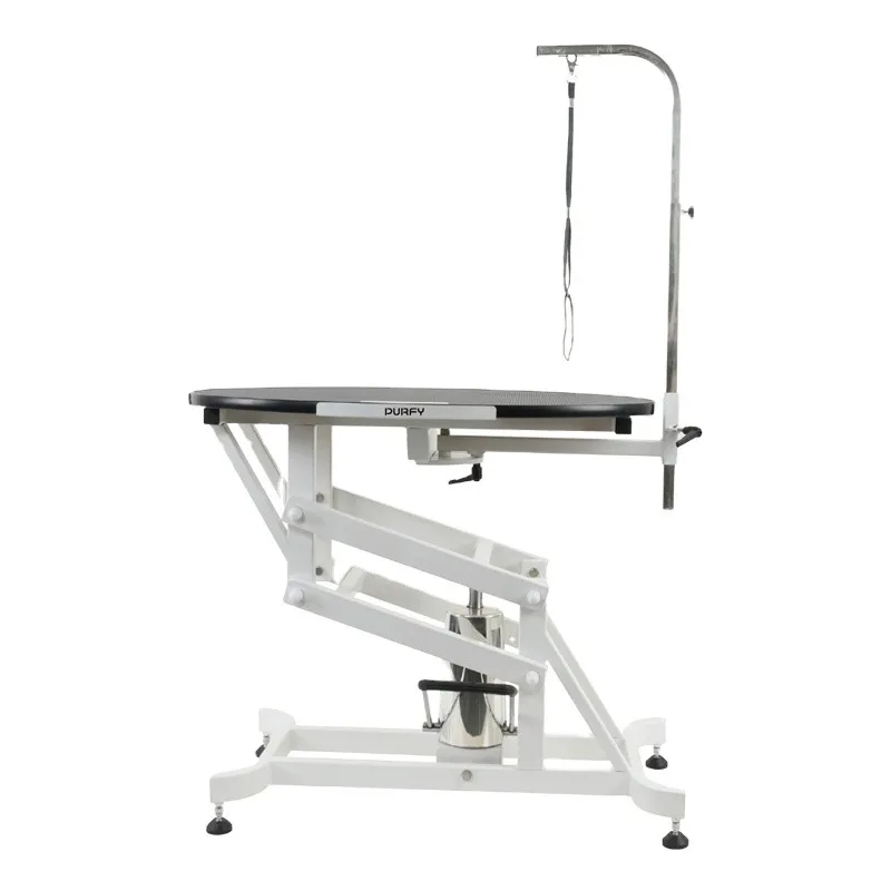 

Столы для ухода за домашними животными с одним рукавом для ухода за собаками 180° ° Регулируемый овальный гидравлический стол