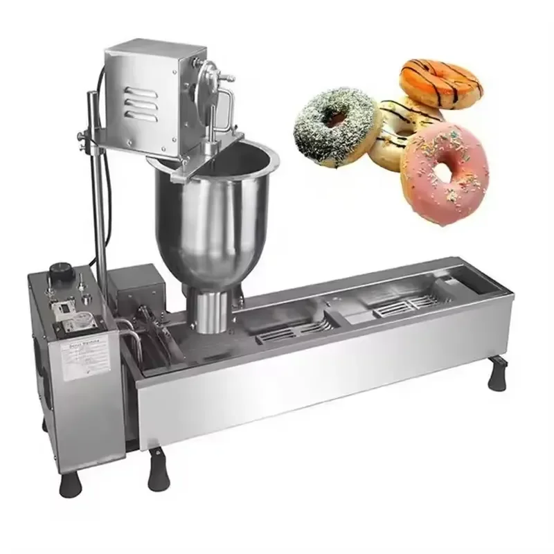 for 6 Rows Commercial Automatic Mini Donut Machine with 304 Stainless Steel Engine