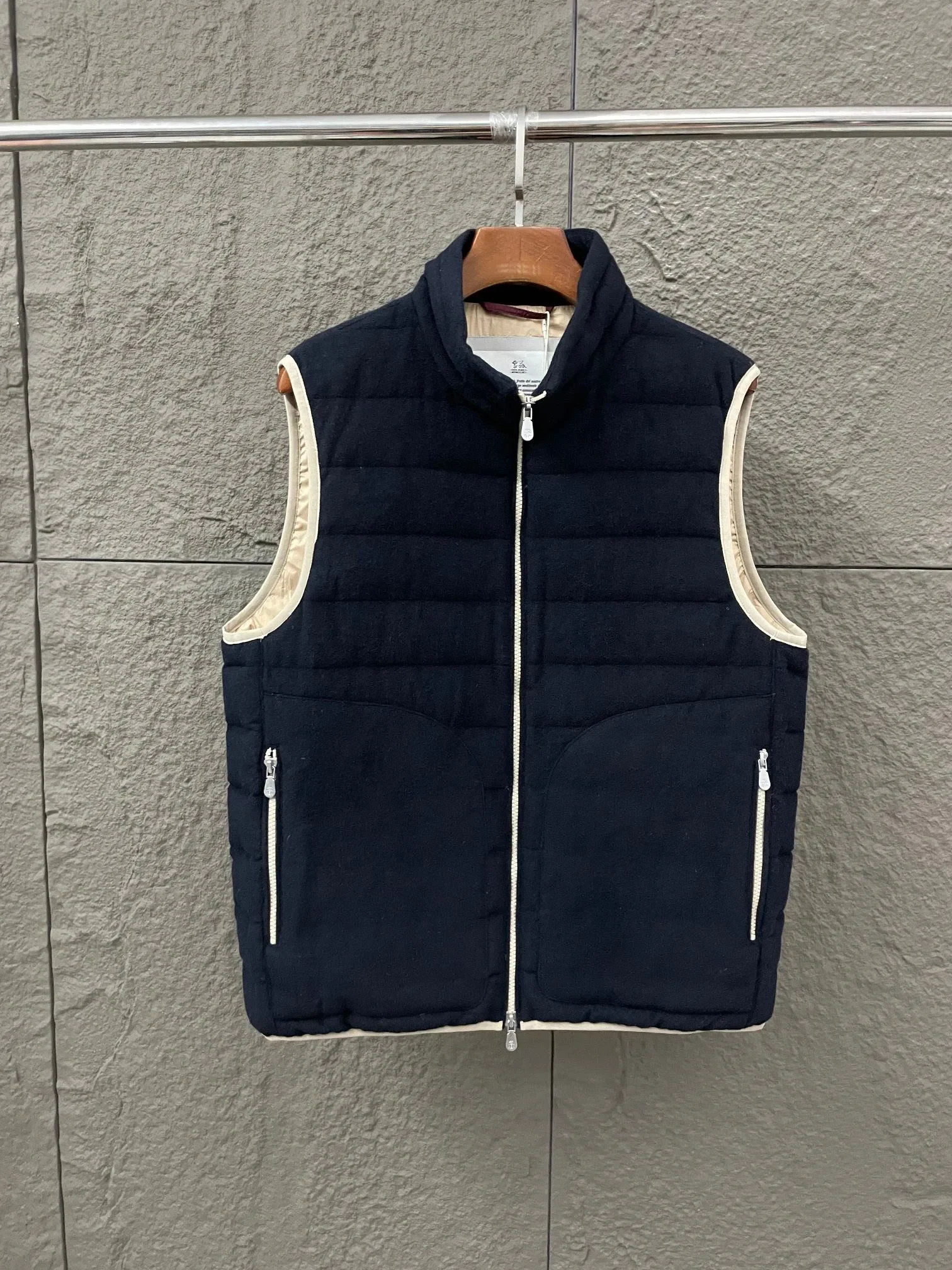 BILLIONAIRE SIJITONGDA2024 men's boutique autumn and winter new product down jacket vest version with casual matching is super f