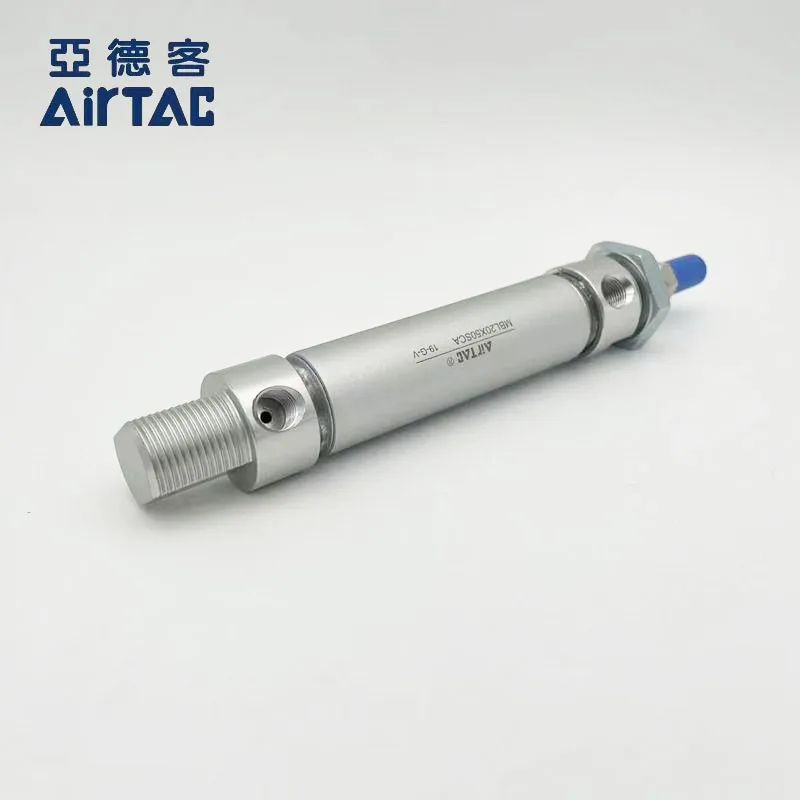 Airtac Mini Aluminum Pneumatic Cylinder MBL Series 20/25 Bore Size MBL20/25X25X50X75X100X125X150X175 CA